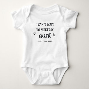Body J'ai hâte de rencontrer ma tante