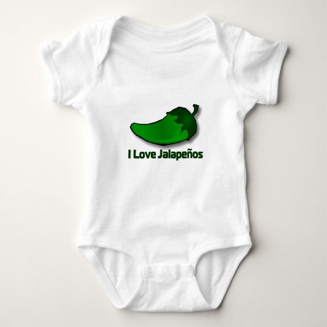 Body J'aime des Jalapenos (Devant)