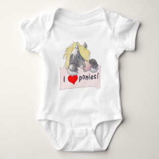 Body J'aime des poneys !