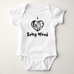 Body J'aime être gilet mélangé de bébé