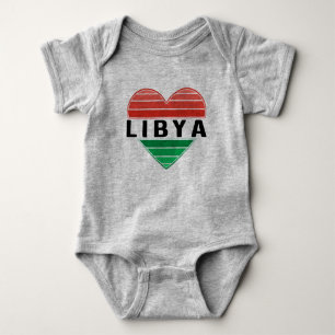 Body J'aime la Libye, le coeur libyen