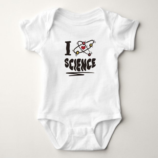 Body J'aime la science (Devant)