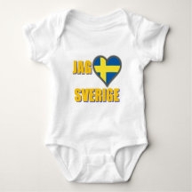 J'aime la Suède (pointe Älskar Sverige)