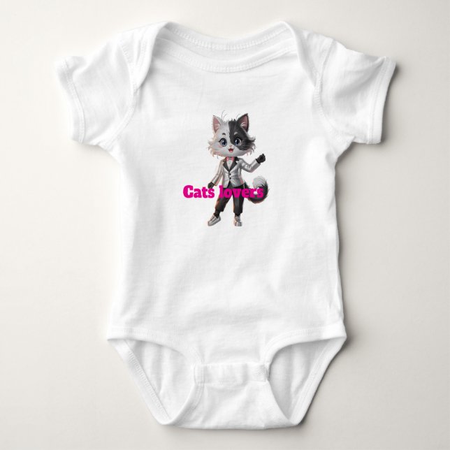 Body J'aime le chat (Devant)