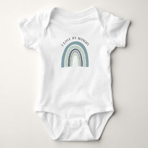 Body J'Aime Ma Maman Boho Rainbow Boy