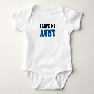 Body J'aime ma tante (bleu)