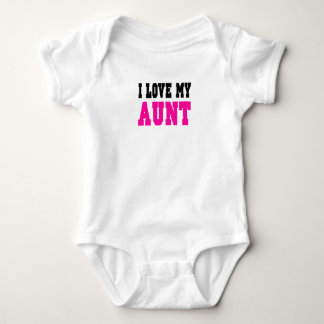Body J'aime ma tante (rose)