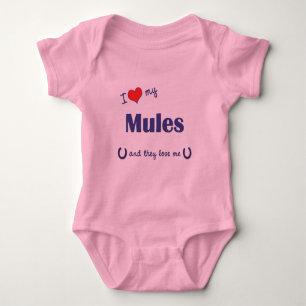 Body J'aime mes mules (les mules multiples)