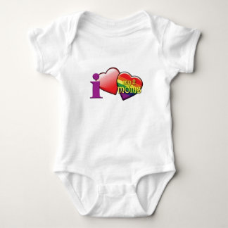 Body J'aime mon bébé de 2 mamans