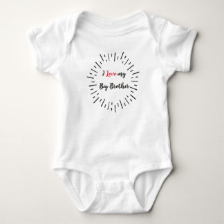 Body J'aime mon Big Brother Romper