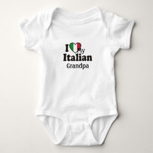 Body J'aime mon grand-papa italien