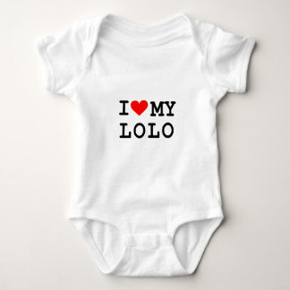 Body J'aime mon lolo. C'est plus d'amusement aux