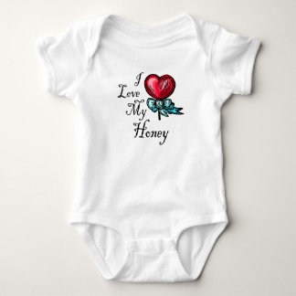 Body J'Aime Mon Miel Coeur Lollipop