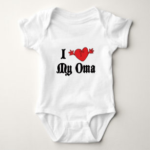Body J'aime mon T-shirt d'Oma