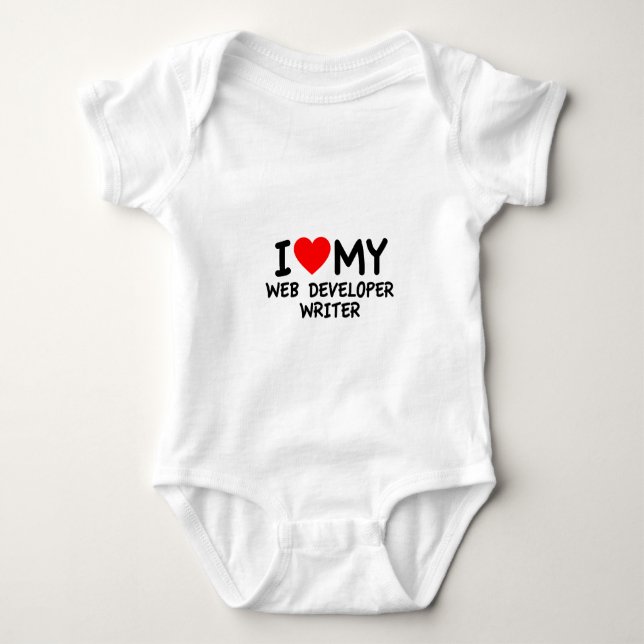 Body J'aime mon Web Developer Writer (Devant)