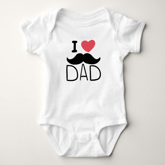 Body J'aime papa (Devant)