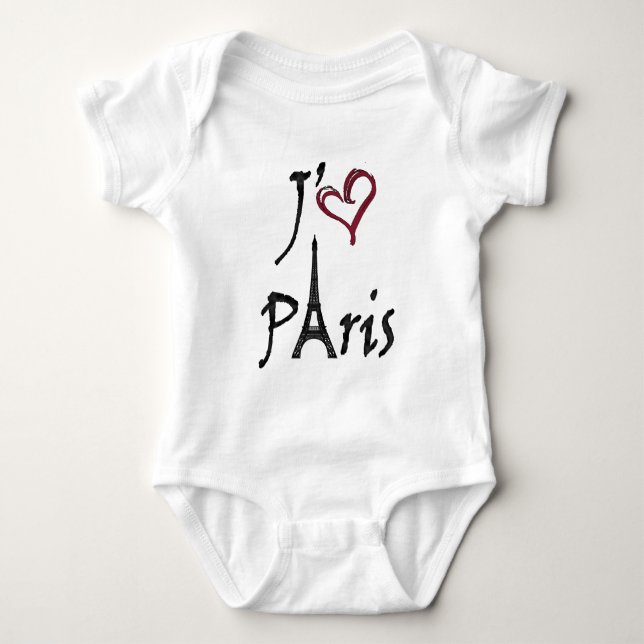 Body j'aime Paris (Devant)