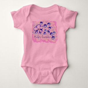 Body Jardin de violette de tutu de bébé