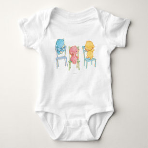 Body Jaune, rose, et bleu concerne des chaises