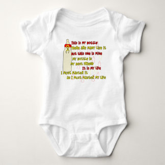 Body Jaune rouge de la croyance n de bouteille