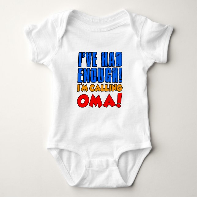 Body J'Avais Assez Appelé Oma (Devant)