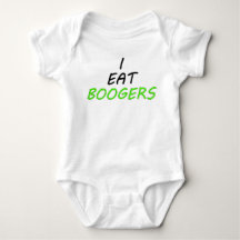 JE MANGE DES BOOGERS Baby Infant T-shirt