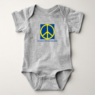 Body Je Me Trouve Avec Ukraine Baby Bodysuit T-Shirt