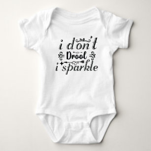 Body "je ne bave pas i sparkle" drôle de costume de béb