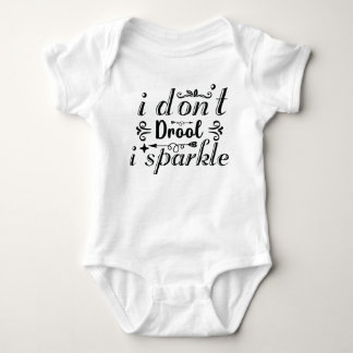 Body "je ne bave pas i sparkle" drôle de costume de béb