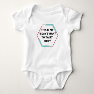 Body je ne veux pas parler chemise-w
