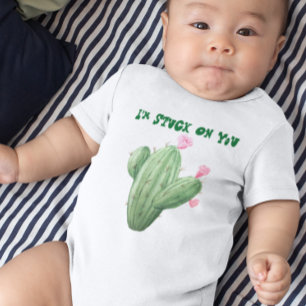 Body Je suis coincé sur vous Cactus Baby Jumper Aquarel