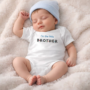 Body Je suis le petit frère moderne et coloré garçon 