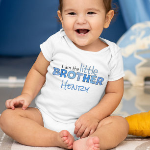 Body Je suis le Petit Frère Whimsical Cute Blue