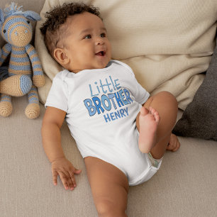Body Je suis le Petit Frère Whimsical Cute Blue