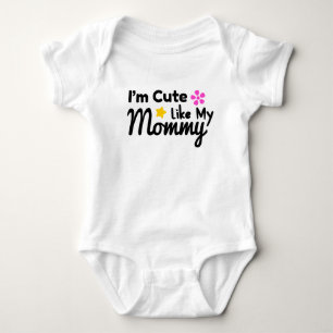 Body Je suis mignon comme mon bébé mamie