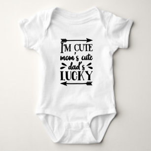 Body Je suis mignon maman's mignon papa's Lucky