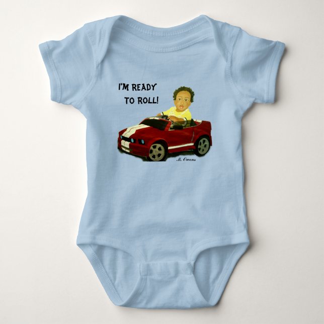 Body Je suis prêt à rouler ! Bodysuit (Devant)