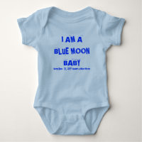JE SUIS un BÉBÉ de LUNE BLEUE, soutenu le 31