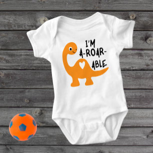 Body Je suis un Dinosaure-Able Dinosaure Bodysuit