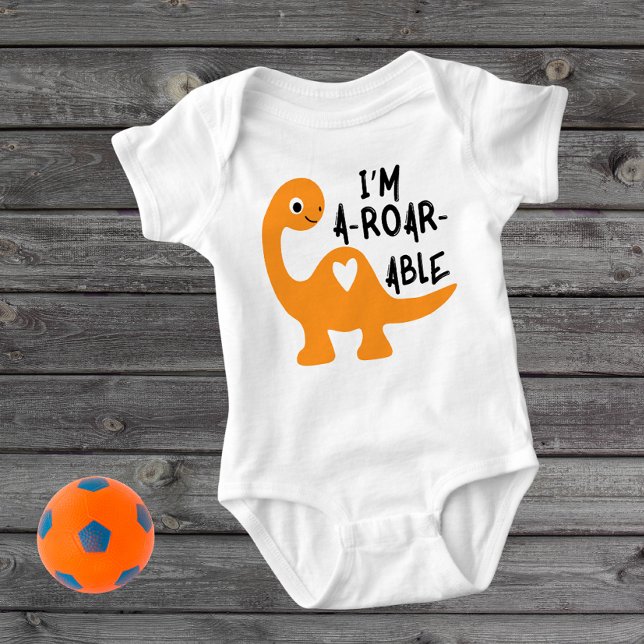 Body Je suis un Dinosaure-Able Dinosaure Bodysuit (Créateur téléchargé)
