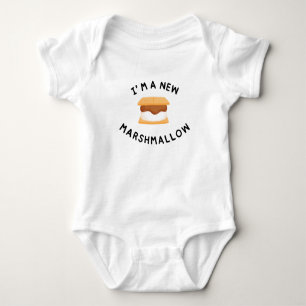 Body Je suis un nouveau bébé de Marshmallow Bib   Cute 