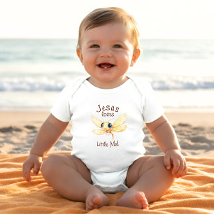 Body Jésus Aime Little Me Mignonne Dragonfly Garçon Gir