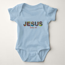 Jésus m'aime Onsie pour bébé