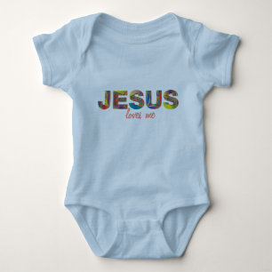 Body Jésus m'aime Onsie pour bébé