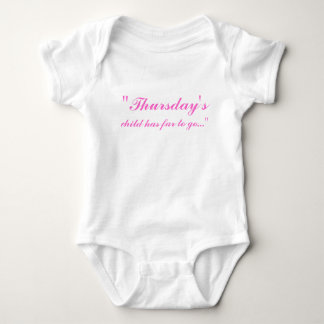 Body "Jeudi, enfant a loin pour aller… "