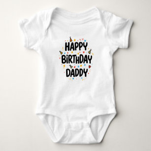 BODY JEUX ANNIVERSAIRE DADDY VÊTEMENTS DE BÉBÉ