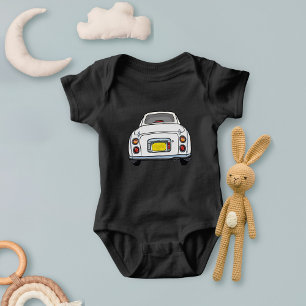 Body Joli Blanc Figaro Voiture Figarations Baby Bodysui