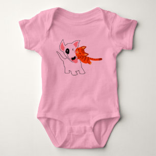 Body Joli dessin Taureau Terrier et Kitten Vêtements bé