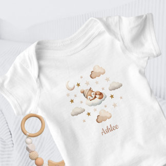 Body Joli Petit Renard Endormi