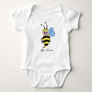 Body Jolie Abeille Aquarelle Avec Un Bon Sourire